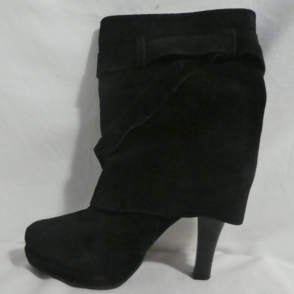 RESTRICTED | size 7.5 | Suede Heeled Boot - Picture 14 of 16